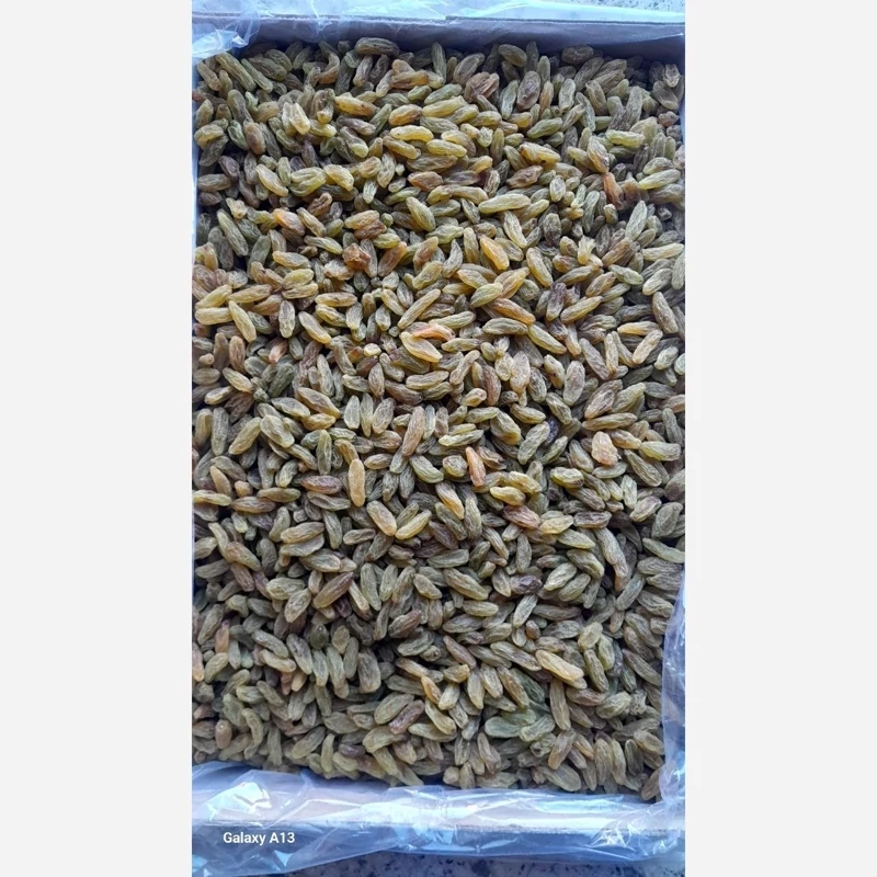 کشمش سبز قلمی درجه 1کارتن ۵ کیلویی